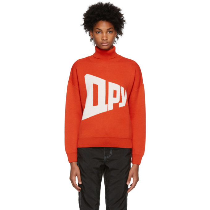 Photo: Gosha Rubchinskiy Red Graphic Turtleneck