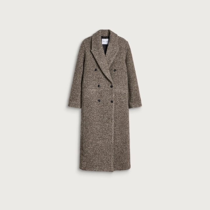 Photo: Samsøe Samsøe Women's Sajilla Coat in Brown Melange