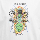 Brain Dead Men's Future Sounds T-Shirt in White