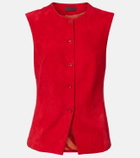 Stouls Casino suede vest