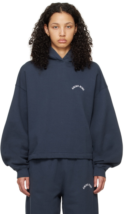 Photo: ANINE BING Navy Lucy Hoodie