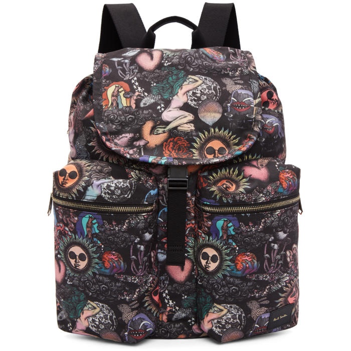 Photo: Paul Smith Multicolor Drawstring Backpack 