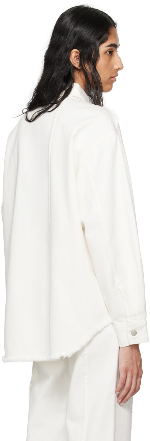 Holzweiler Off-White Dina Denim Shirt