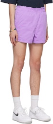 Camiel Fortgens Purple Shorty Shorts