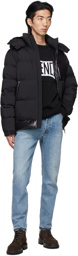 Moncler Black Down Pallardy Jacket