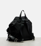 Prada Re-Nylon Medium leather-trimmed backpack