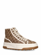 GUCCI - Gg Tennis Treck Canvas Sneakers