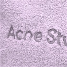 Acne Studios Men's Logo Towel Shopper Bag in Lilac Purple