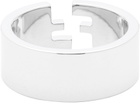 Fendi Silver 'Forever Fendi' Ring