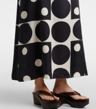 Dries Van Noten Polka-dot maxi dress