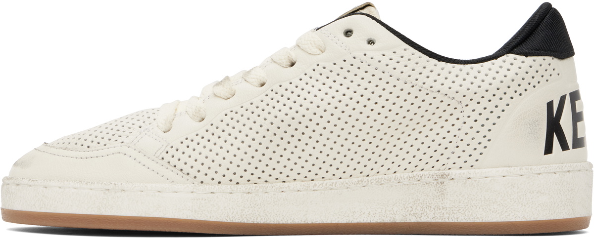 【関税&送料込】Golden Goose Sneaker Ball Star White Latte G Golden Goose Ballstar sneakers - White | GWF00117F00078380608