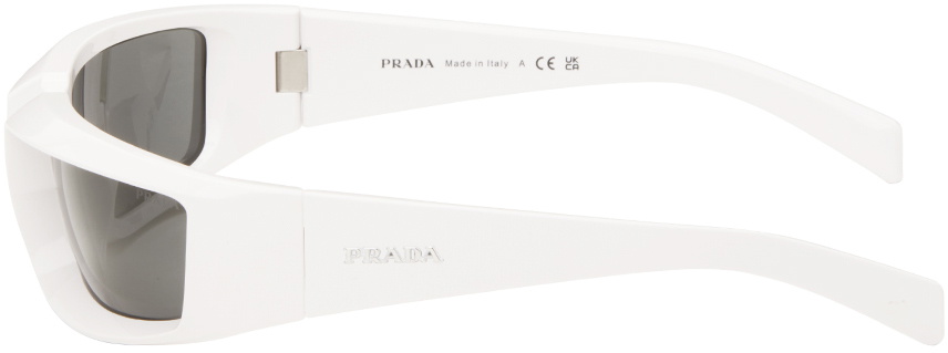Prada Eyewear White Runway Sunglasses Prada