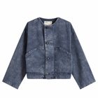 Girls of Dust Women's Nuclear Jacket in Infinity Blue