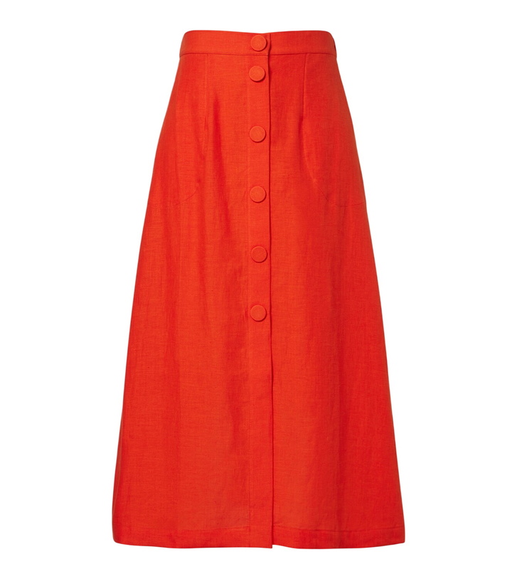 Photo: Eres Amusante linen midi skirt