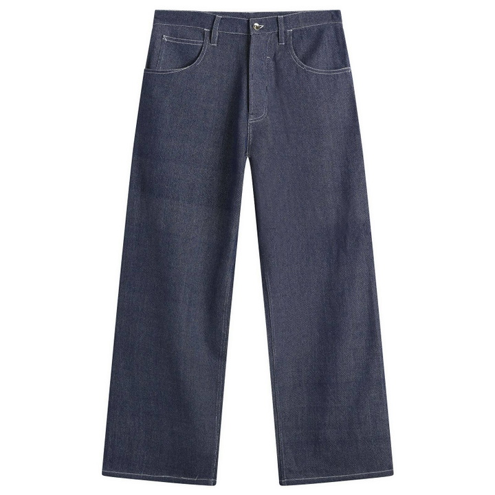 Photo: Story mfg. Women's Poetry Jeans in Earthloom Selvedge Denim