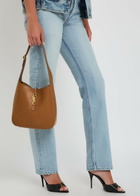 Saint Laurent Le 5 á 7 Leather Shoulder bag - Brown - One Size