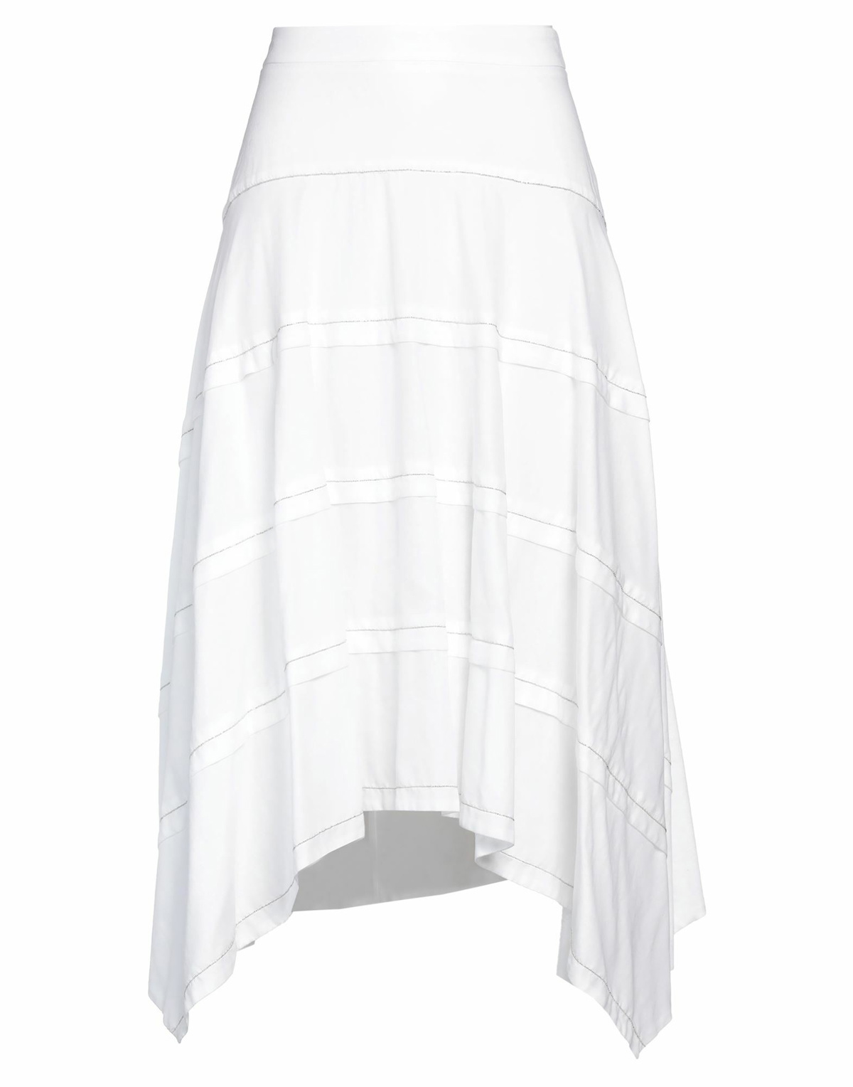 Peserico Womens Midi skirt in White