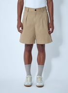Noah Single-Pleat Shorts