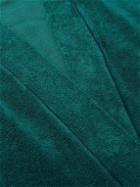 Schiesser - Cotton-Blend Terry Robe - Green