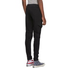 Greg Lauren Black Denim Cargo Pants