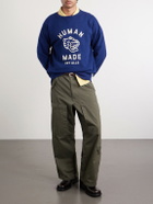 Human Made - Tsuriami Cotton Sweatshirt - Blue