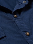 Peter Millar - Lava Pima Cotton-Blend Jersey Shirt - Blue