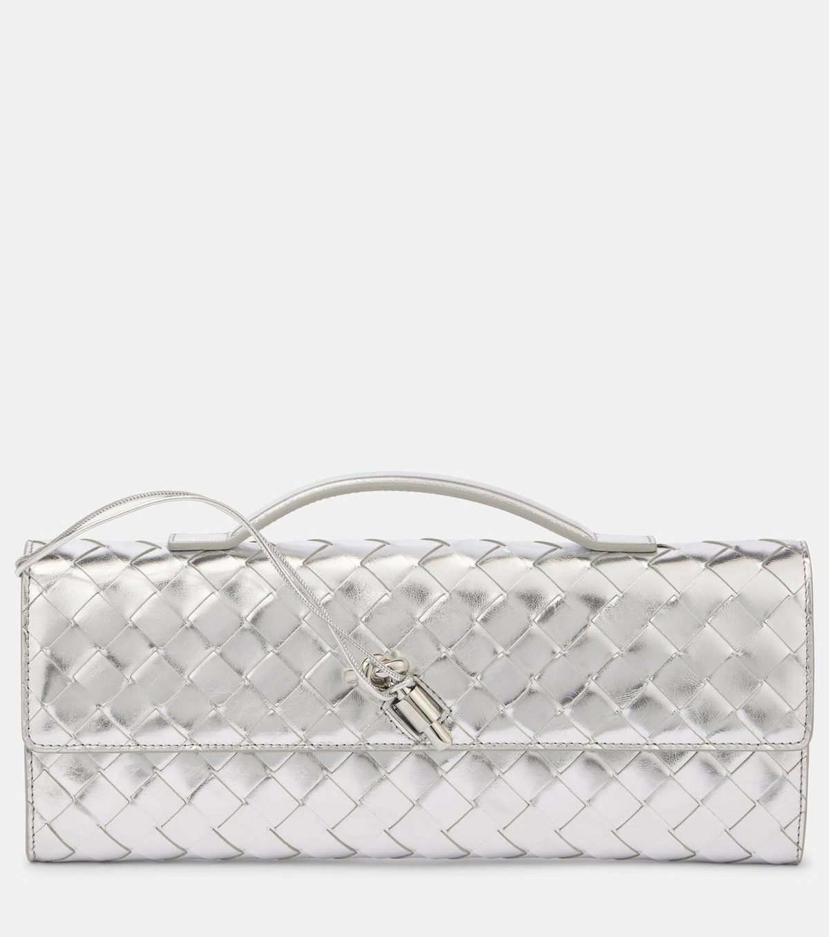 Andiamo Long Clutch in Intrecciato Lamb Leather