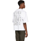 N.Hoolywood White Back Industrial T-Shirt
