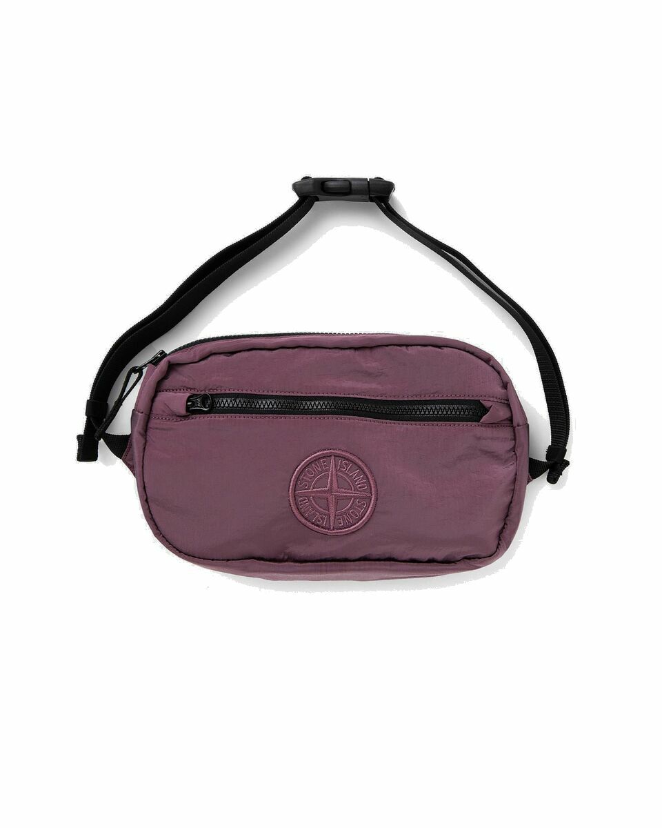 Photo: Stone Island Borse Purple - Mens - Messenger & Crossbody Bags