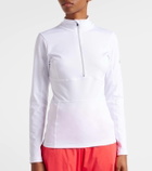 Jet Set Ginger half-zip ski top