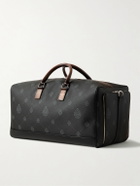 Berluti - Week Off Leather-Trimmed Monogrammed Coated-Canvas Holdall