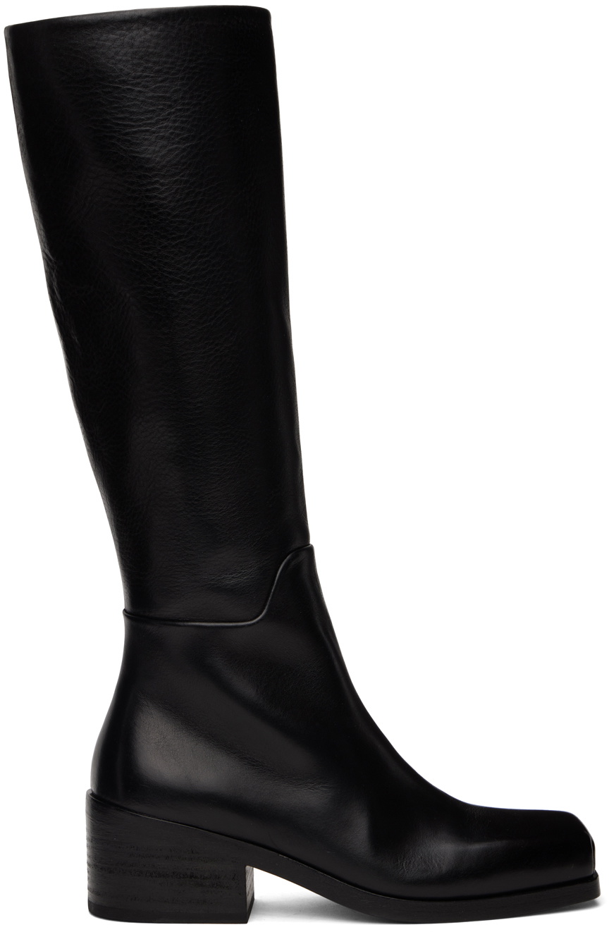 Marsèll Black Cassello Tall Boots
