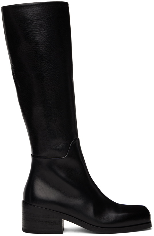 Photo: Marsèll Black Cassello Tall Boots