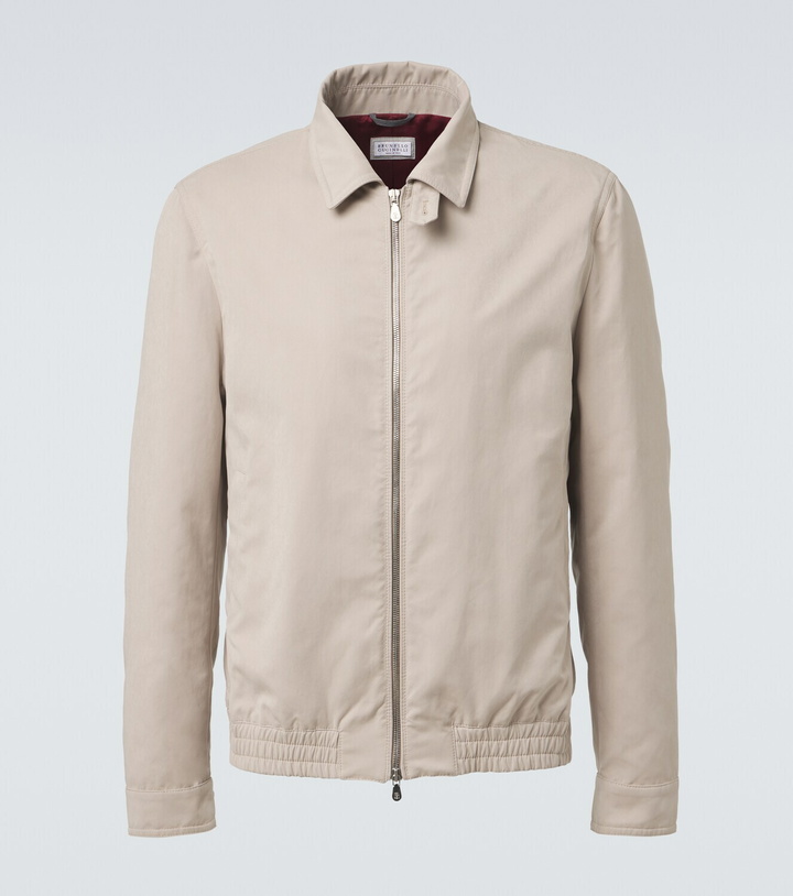 Photo: Brunello Cucinelli Technical jacket