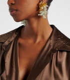 Dries Van Noten Embellished drop earrings