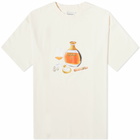 Drole de Monsieur Men's Drôle de Monsieur Wagon Bar T-Shirt in Cream