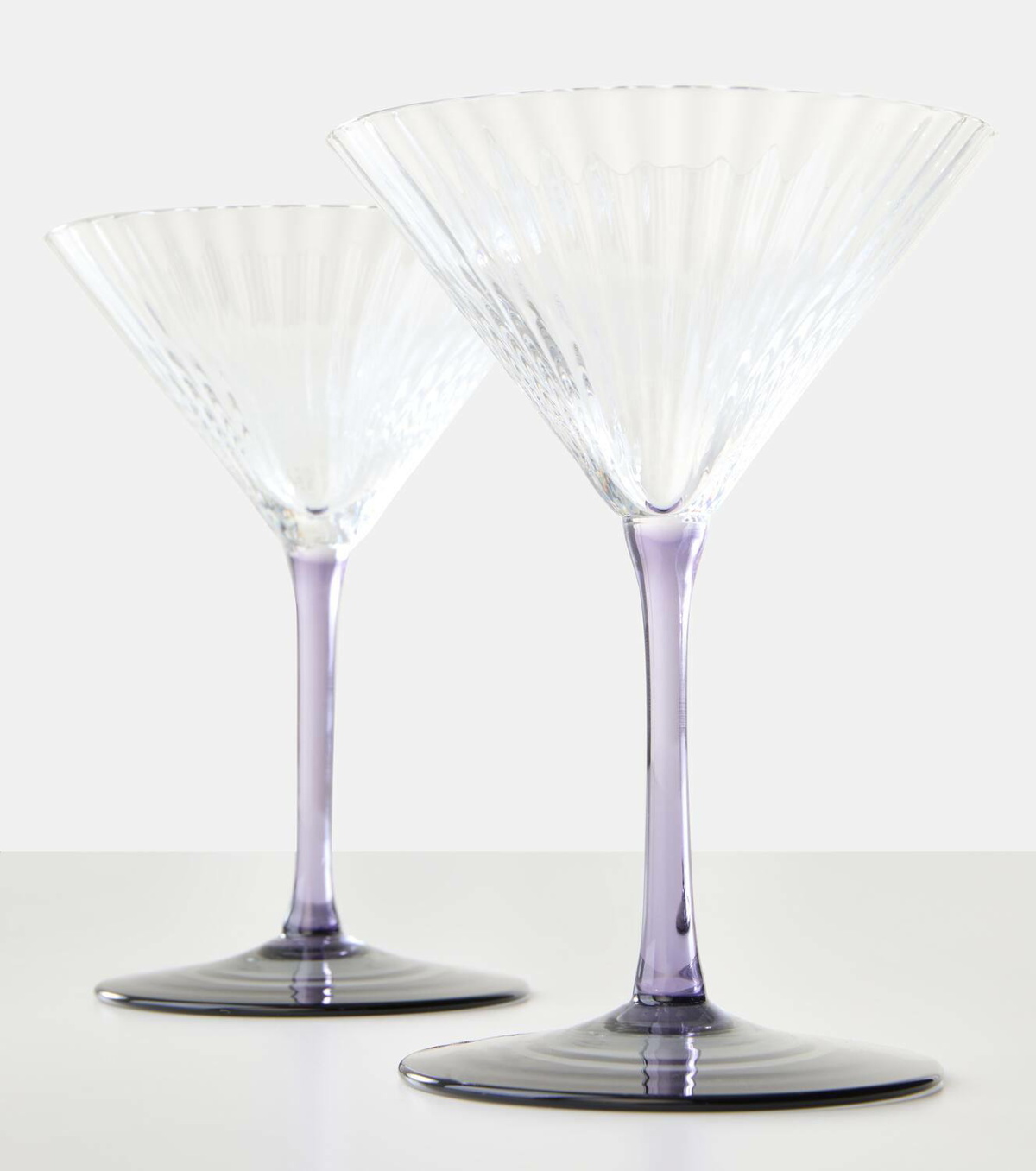 NasonMoretti Set of 2 martini glasses