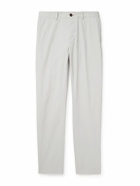 Sid Mashburn - Field Straight-Leg Garment-Dyed Cotton-Twill Trousers - Neutrals