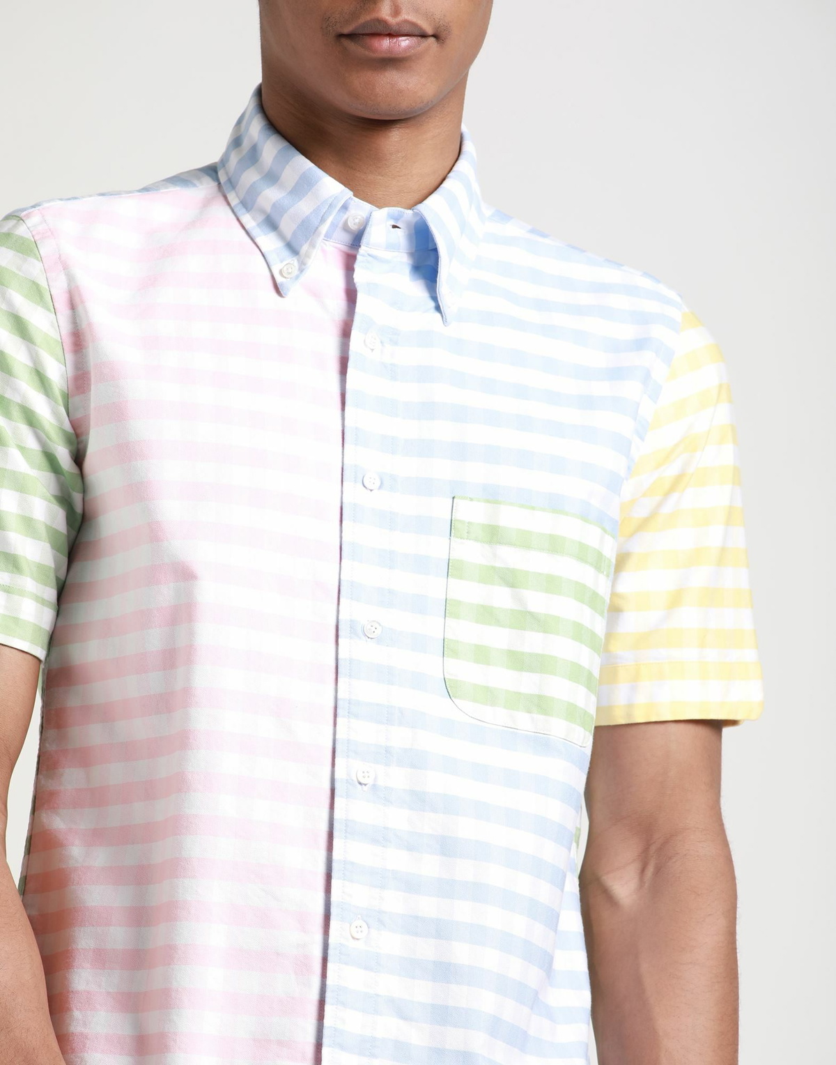 Thom Browne Mens Shirt in Pink