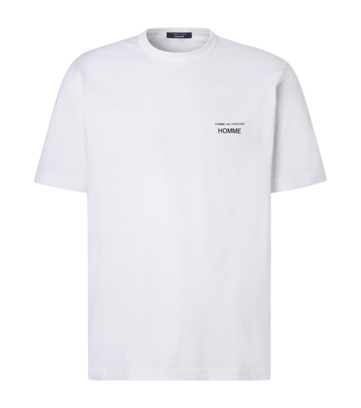Comme des Garçons Homme Men's Dyed Pocket T-Shirt in White Comme