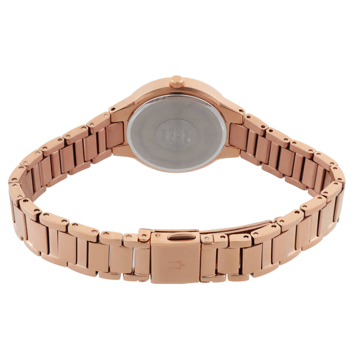 Bulova Quartz Crystal Ladies Watch Box Set with Crystal Accent Heart Pendant