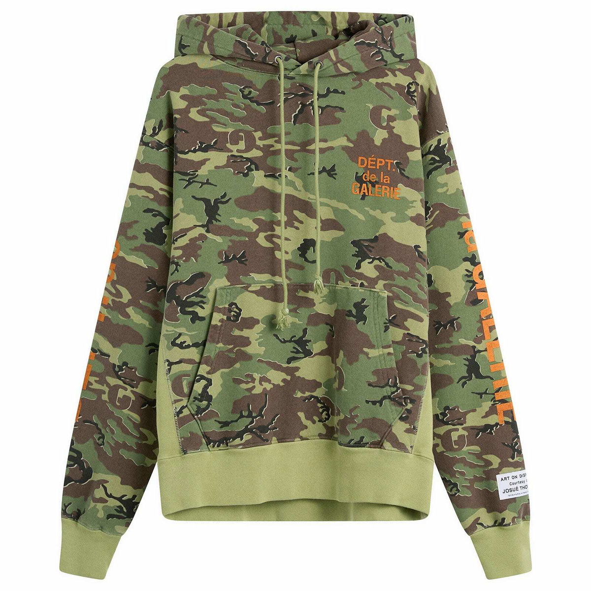 Gallery Dept Men's Dept. De La Galerie Hoodie in Edlr Camo
