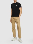 MONCLER - Cotton Piquet Polo Shirt