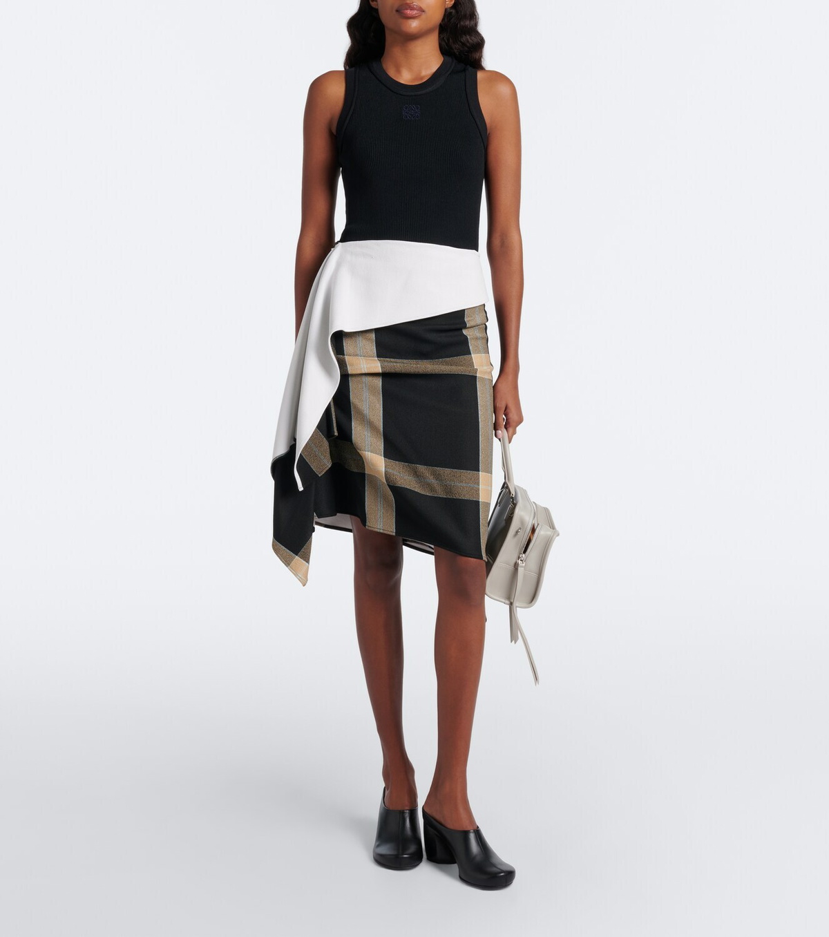 Loewe Anagram cotton-blend tank top