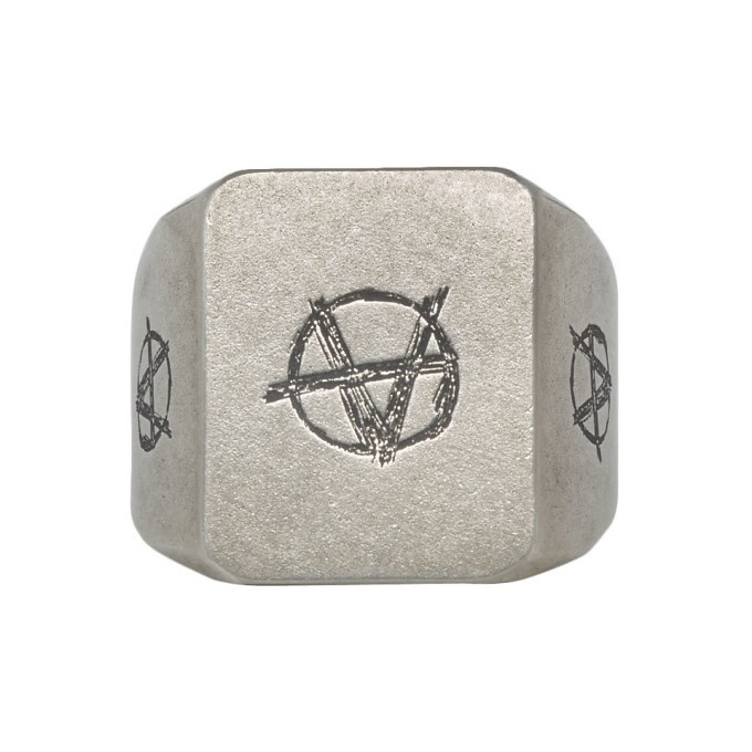 Photo: Vetements Silver Anarchy Ring