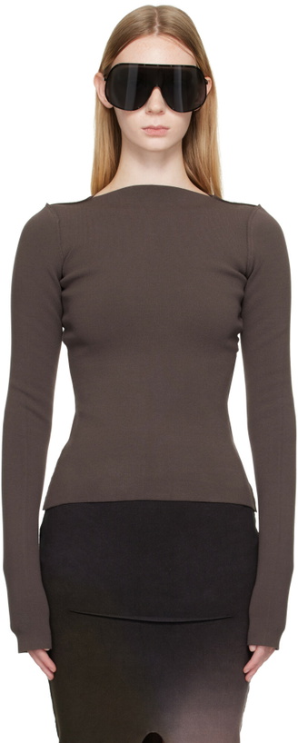 Photo: Rick Owens Gray Tower Tight LS T-shirt