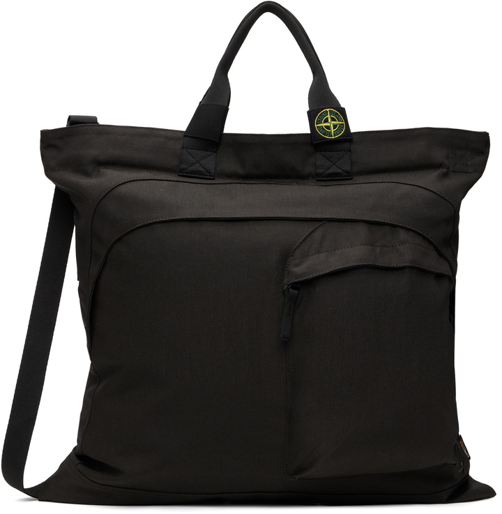 Photo: Stone Island Gray Resin Treated Cordura 1500 Tote