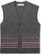 Our Legacy - Rugrat Fair Isle Wool Sweater Vest - Gray