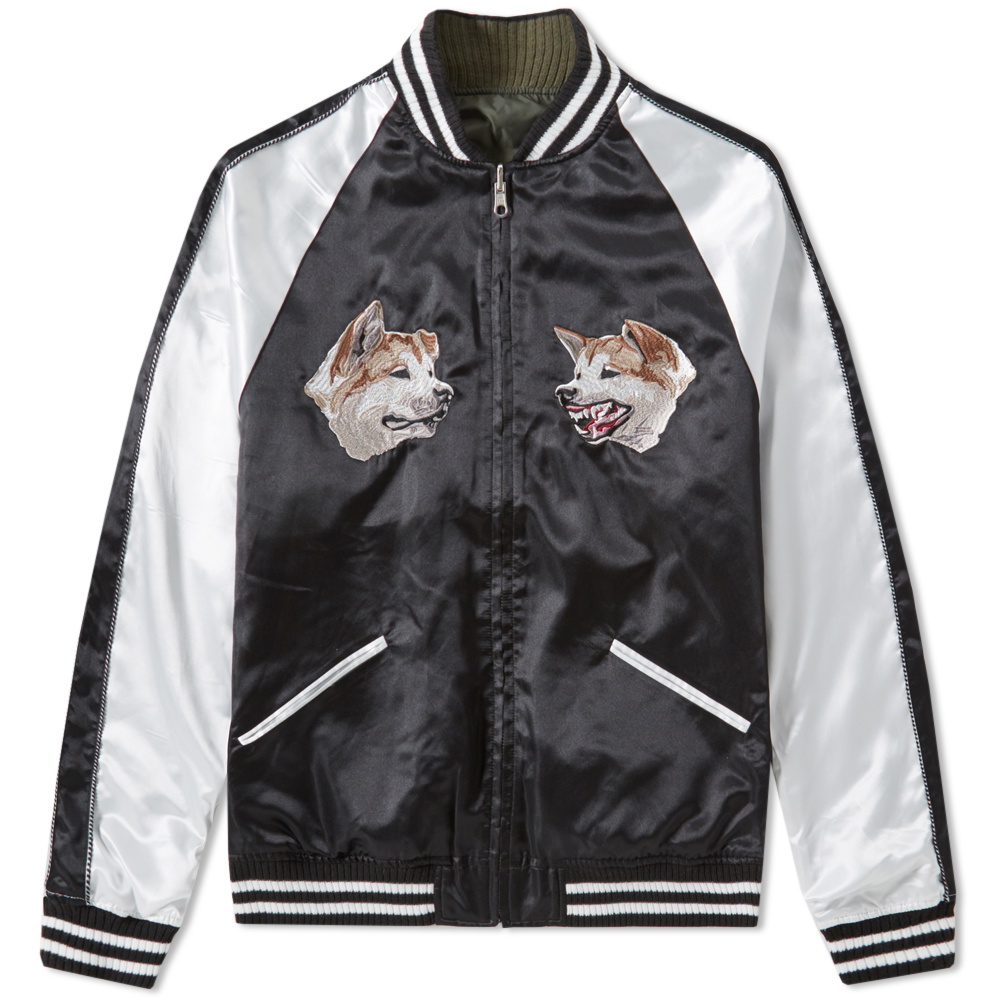 SHIBUYA MA-1 Souvenir Jacket Denim by Vanquish &