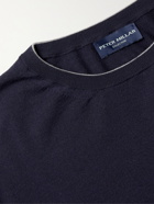 Peter Millar - Excursionist Flex Slim-Fit Merino Wool-Blend Sweater - Blue